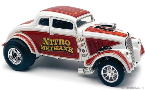 FORD USA  WILLYS GASSER NITRO METHANE 1933  WHITE COPPER