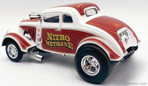FORD USA  WILLYS GASSER NITRO METHANE 1933  WHITE COPPER