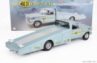 FORD USA  F-350 TRUCK RAMP CAR TRANSPORTER MALCO GASSER 1970  LIGH BLUE MET