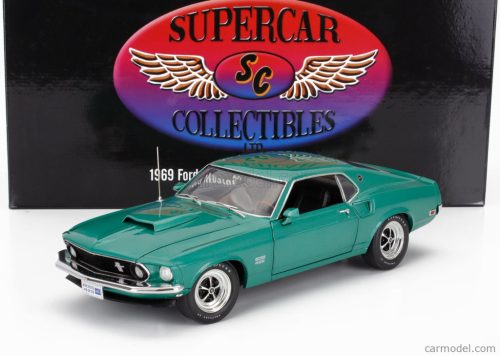 FORD USA  MUSTANG BOSS 429 SILVER JADE COUPE 1969  GREEN