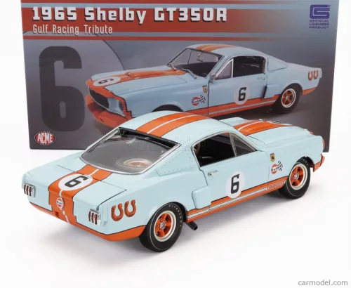 FORD USA  MUSTANG SHELBY GT350R COUPE N 6 GULF RACING TRIBUTE 1965