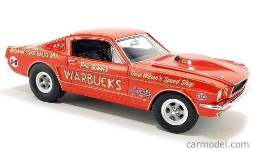 FORD USA  MUSTANG A/FX COUPE RACING 1965 PHIL BONNER  RED