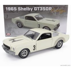   FORD USA  MUSTANG SHELBY GT350 COUPE N 3 PROTOTYPE 1965  WHITE GREY