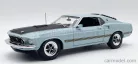 FORD USA  MUSTANG COBRA JET MACH-1 COUPE 1969  VERY LIGHT BLUE BLACK