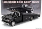 DODGE  D-300 TRUCK RAMP CAR TRANSPORTER 1970  BLACK
