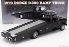 DODGE  D-300 TRUCK RAMP CAR TRANSPORTER 1970  BLACK