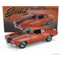 CHEVROLET  CHEVELLE SS 454 COUPE SUNKIST 1970  ORANGE BLACK