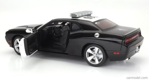 DODGE  CHALLENGER SRT8 COUPE POLICE HIGHWAY PATROL 2009  BLACK WHITE