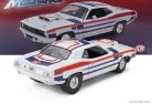 PLYMOUTH  HEMI CUDA COUPE 1970  WHITE RED BLUE