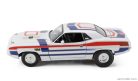 PLYMOUTH  HEMI CUDA COUPE 1970  WHITE RED BLUE