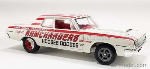 DODGE  330 RAMCHARGERS STOCK ELIMINATOR 1964  WHITE RED