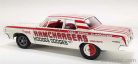 DODGE  330 RAMCHARGERS STOCK ELIMINATOR 1964  WHITE RED