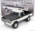 CHEVROLET  K-10 PICK-UP 4x4 1969  WHITE BLACK