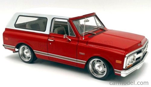 GMC  JIMMY SLAMMED CUSTOM HARD-TOP 1970  RED WHITE