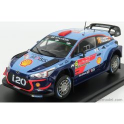   HYUNDAI  i20 WRC N 16 RALLY PORTUGAL 2018 DANI SORDO - CARLOS DEL BARIO  2 TONE BLUE RED