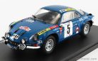 RENAULT  A110 ALPINE ELF N 5 RALLY PORTUGAL 1973 J-L THERIER - J-JAUBERT  BLUE MET