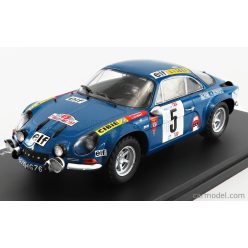   RENAULT  A110 ALPINE ELF N 5 RALLY PORTUGAL 1973 J-L THERIER - J-JAUBERT  BLUE MET