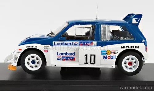 MG  METRO 6R4 MOBIL N 10 RALLY RAC GB 1985 T.POND - R.ARTHUR  BLUE WHITE