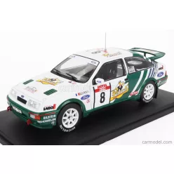   FORD ENGLAND  SIERRA COSWORTH RS500 N 8 WINNER RALLY TOUR DE CORSE 1988 DIDIER AURIOL - BERNARD OCCELLI  WHITE GREEN