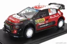 CITROEN  C3 WRC ABU DHABI N 10 WINNER RALLY CATALUNYA COSTA DAURADA 2018 SEBASTIAN LOEB - DANIEL ELENA  BLACK RED WHITE
