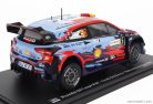HYUNDAI  i20 COUPE WRC N 6 WINNER RALLY SARDINIA ITALY 2019 DANI SORDO - CARLOS DEL BARIO  LIGHT BLUE RED BLACK