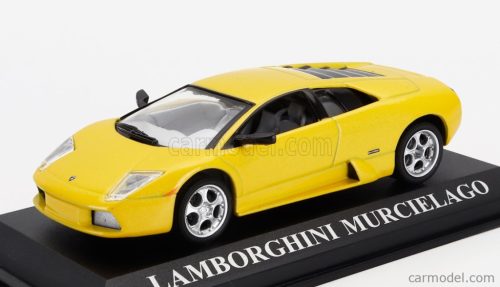 LAMBORGHINI  MURCIELAGO 2001 - CON VETRINA - WITH SHOWCASE  YELLOW
