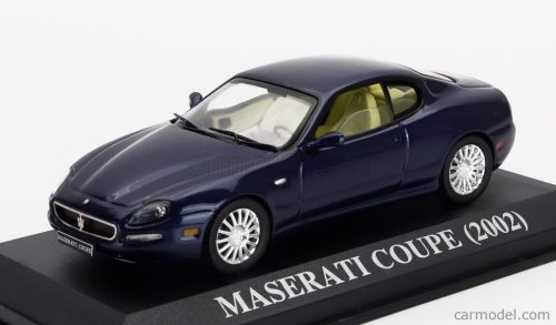 MASERATI  COUPE 2002 - CON VETRINA - WITH SHOWCASE  BLUE
