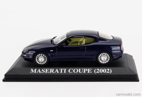 MASERATI  COUPE 2002 - CON VETRINA - WITH SHOWCASE  BLUE
