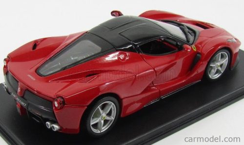 FERRARI  LAFERRARI 2013 - CON VETRINA - WITH SHOWCASE  RED BLACK