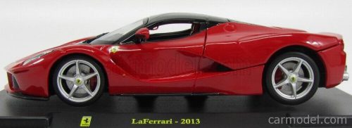FERRARI  LAFERRARI 2013 - CON VETRINA - WITH SHOWCASE  RED BLACK