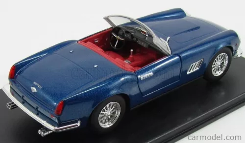 FERRARI  250 CALIFORNIA SPIDER 1957 - CON VETRINA - WITH SHOWCASE  BLUE MET