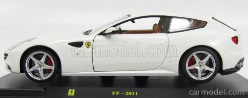 FERRARI  FF (FERRARI FOUR) 2011 - CON VETRINA - WITH SHOWCASE  WHITE