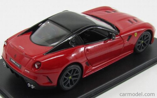 FERRARI  599 GTO 2010 - CON VETRINA - WITH SHOWCASE  RED BLACK