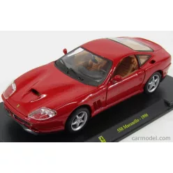   FERRARI  550 MARANELLO 1996 - CON VETRINA - WITH SHOWCASE  RED