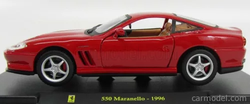 FERRARI  550 MARANELLO 1996 - CON VETRINA - WITH SHOWCASE  RED