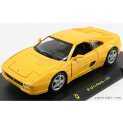   FERRARI  F355 BERLINETTA 1994 - CON VETRINA - WITH SHOWCASE  YELLOW