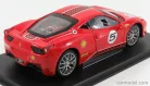 FERRARI  458 CHALLENGE N 5 2010 - CON VETRINA - WITH SHOWCASE  RED