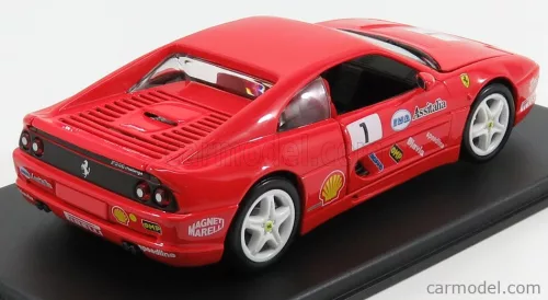 FERRARI  F355 CHALLENGE N 1 1995 - CON VETRINA - WITH SHOWCASE  RED