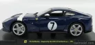 FERRARI  F12 BERLINETTA N 7 2012 - INSPIRED BY THE 250 GT BERLINETTA - CON VETRINA - WITH SHOWCASE  BLUE WHITE