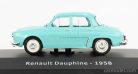 RENAULT  DAUPHINE 1958 - CON VETRINA - WITH SHOWCASE  LIGHT BLUE
