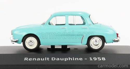 RENAULT  DAUPHINE 1958 - CON VETRINA - WITH SHOWCASE  LIGHT BLUE