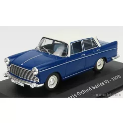   MORRIS  OXFORD SERIES VI 1970 - CON VETRINA - WITH SHOWCASE  BLUE WHITE