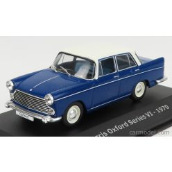   MORRIS  OXFORD SERIES VI 1970 - CON VETRINA - WITH SHOWCASE  BLUE WHITE