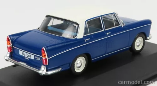 MORRIS  OXFORD SERIES VI 1970 - CON VETRINA - WITH SHOWCASE  BLUE WHITE