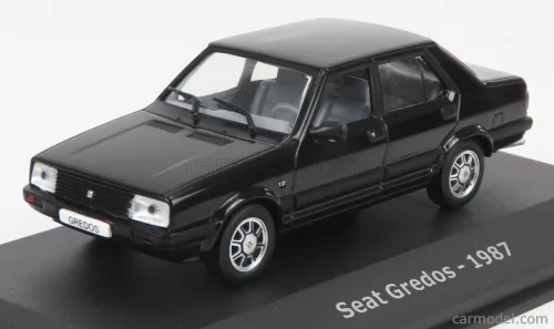 SEAT  GREDOS 1987 - CON VETRINA - WITH SHOWCASE  BLACK