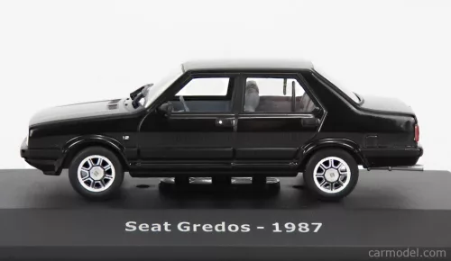 SEAT  GREDOS 1987 - CON VETRINA - WITH SHOWCASE  BLACK