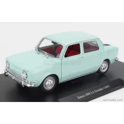   SIMCA  1000 LS STRADALE 1969 - DAMAGE DISPLAY BOX  VERY LIGHT BLUE