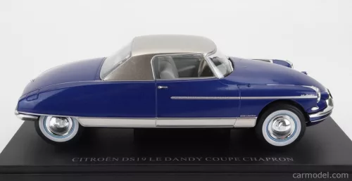 CITROEN  DS19 LE DANDY COUPE CHAPRON 1964  BLUE SILVER