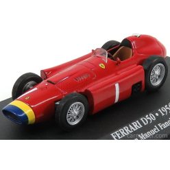   FERRARI  F1  D50 LONG NOSE N 1 JUAN MANUEL FANGIO SEASON 1956 WORLD CHAMPION  RED