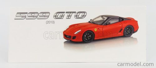 FERRARI  599 GTO 2010  RED MATT GREY MET